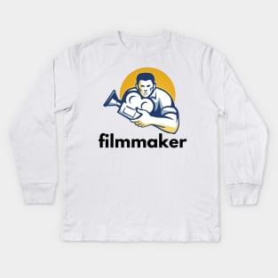 Filmmaker Kids Long Sleeve T-Shirt